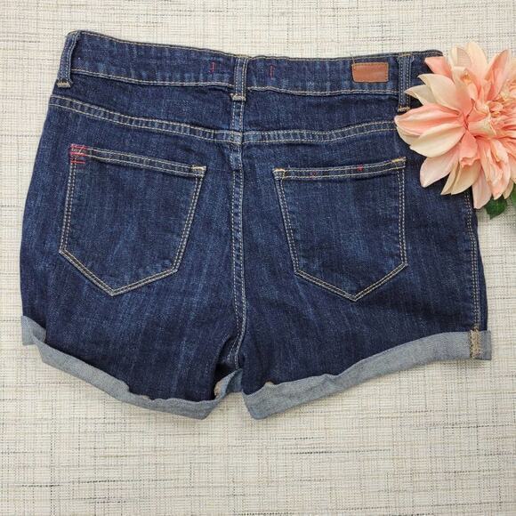 Urban Outfitters BDG High-RIse Shortie Dark Wash Denim Shorts 31 - Picture 4 of 7